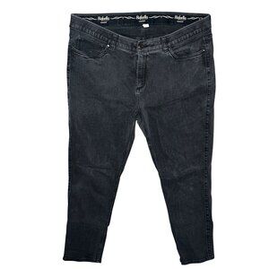 Rafaella Mid Rise Modern Fit Weekend Jeans Sz 18 W Womens Dark Blue Wash